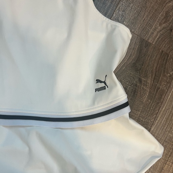 NWT White Puma Tennis top size L - Picture 2 of 14